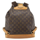 LOUIS VUITTON Monogram Montsouris GM Backpack M51135 LV Auth 185042-3