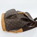 LOUIS VUITTON Monogram Montsouris GM Backpack M51135 LV Auth 185042-5