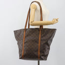 LOUIS VUITTON Monogram Sac Shopping GM Tote Bag M51110 LV Auth 185043-22