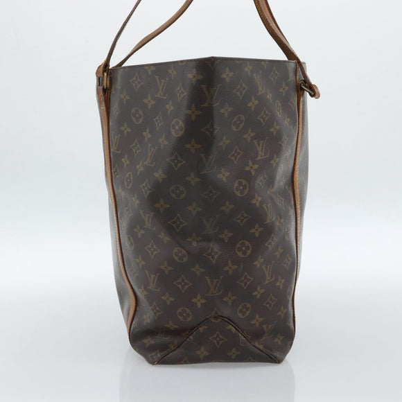 LOUIS VUITTON Monogram Sac Shopping GM Tote Bag M51110 LV Auth 185043