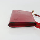 LOUIS VUITTON Epi Pochette Accessoires Pouch Red M52947 LV Auth 185044-3