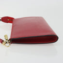 LOUIS VUITTON Epi Pochette Accessoires Pouch Red M52947 LV Auth 185044-4