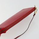LOUIS VUITTON Epi Pochette Accessoires Pouch Red M52947 LV Auth 185044-6
