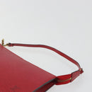 LOUIS VUITTON Epi Pochette Accessoires Pouch Red M52947 LV Auth 185044-8