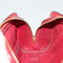 LOUIS VUITTON Epi Dauphine PM Pouch Castilian Red M48447 LV Auth 185045-17