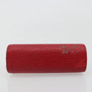 LOUIS VUITTON Epi Dauphine PM Pouch Castilian Red M48447 LV Auth 185045-6