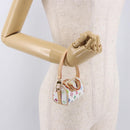 LOUIS VUITTON Multicolor Micro Speedy Bag Charm White M03729 LV Auth 185046SM-24