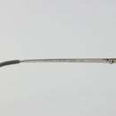 CHANEL COCO Mark Sunglasses metal Silver CC Auth 185048V-11