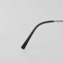 CHANEL COCO Mark Sunglasses metal Silver CC Auth 185048V-10
