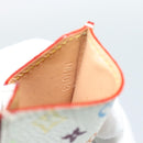 LOUIS VUITTON Monogram Multicolor Etui Hand Mirror White M92651 LV Auth 185055-10