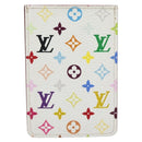 LOUIS VUITTON Monogram Multicolor Etui Hand Mirror White M92651 LV Auth 185055-2