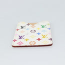 LOUIS VUITTON Monogram Multicolor Etui Hand Mirror White M92651 LV Auth 185055-6