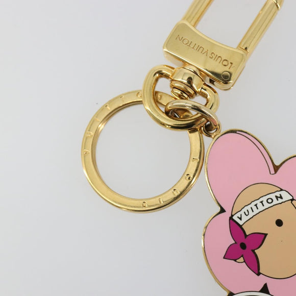 LOUIS VUITTON Vivienne On Bag Charm metal Gold Tone M01445 LV Auth 185057M