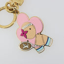 LOUIS VUITTON Vivienne On Bag Charm metal Gold Tone M01445 LV Auth 185057M-5