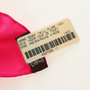 HERMES Carre 140 Scarf ""Coup de Fouet"" Silk Pink Auth 185059M-11