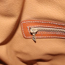 CELINE Macadam Canvas Purse Shoulder Bag PVC Leather Brown Gold Auth 185071-20