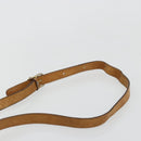 CELINE Purse Shoulder Bag Leather Black Gold Auth 185080-8