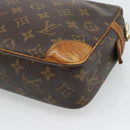 LOUIS VUITTON Monogram Compiegne 28 Clutch Bag M51845 LV Auth 185083-15