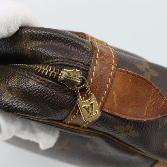 LOUIS VUITTON Monogram Compiegne 28 Clutch Bag M51845 LV Auth 185083