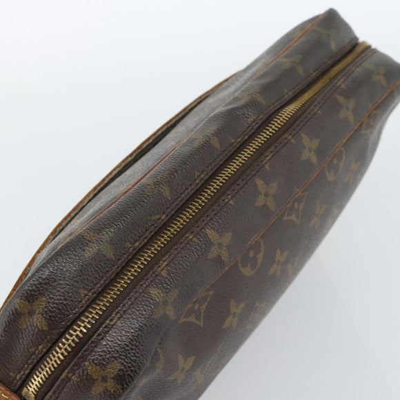 LOUIS VUITTON Monogram Compiegne 28 Clutch Bag M51845 LV Auth 185083