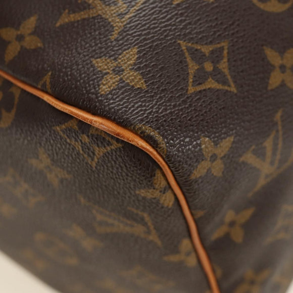 LOUIS VUITTON Monogram Speedy 30 Hand Bag M41526 LV Auth 185084V