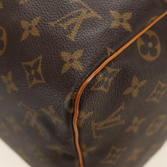 LOUIS VUITTON Monogram Speedy 30 Hand Bag M41526 LV Auth 185084V