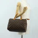 LOUIS VUITTON Monogram Speedy 30 Hand Bag M41526 LV Auth 185084V-22