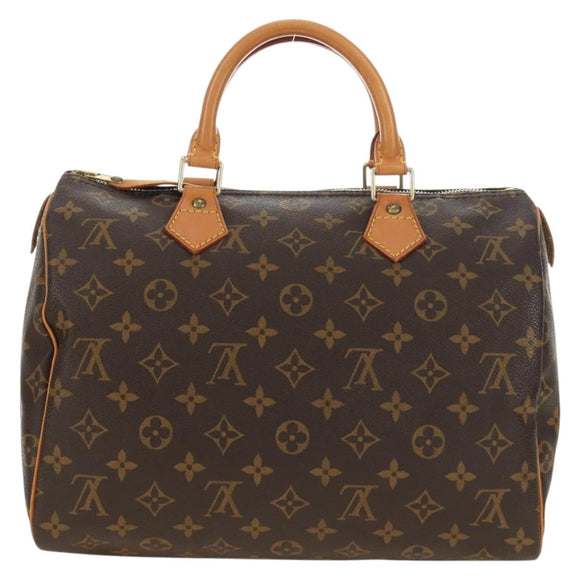 LOUIS VUITTON Monogram Speedy 30 Hand Bag M41526 LV Auth 185084V
