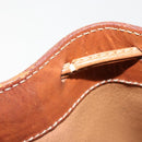 CELINE Macadam Canvas Purse Shoulder Bag PVC Leather Brown Gold Auth 185090-10