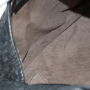 BOTTEGAVENETA INTRECCIATO Hobo Bag Leather Black Gold 115654 Auth 185094SAM-10