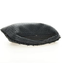 BOTTEGAVENETA INTRECCIATO Hobo Bag Leather Black Gold 115654 Auth 185094SAM-7