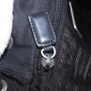 PRADA Backpack Nylon Black Silver Auth 185096-27