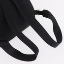 PRADA Backpack Nylon Black Silver Auth 185096-8