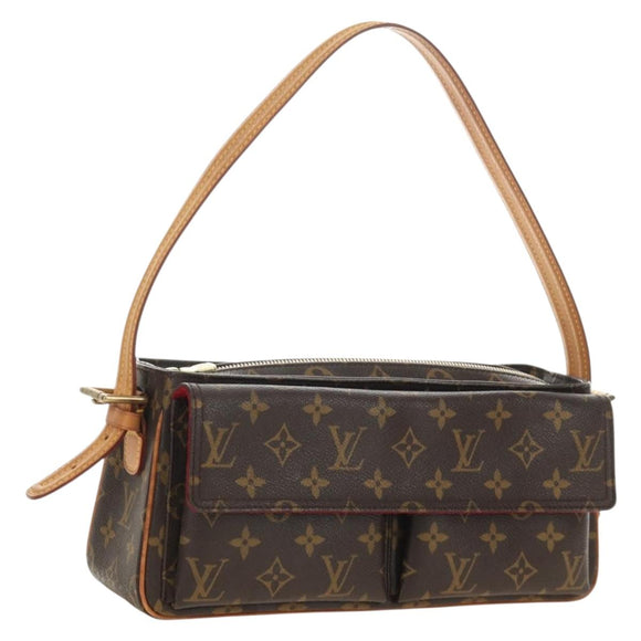 LOUIS VUITTON Monogram Viva Cite MM Shoulder Bag M51164 LV Auth 185101SAV