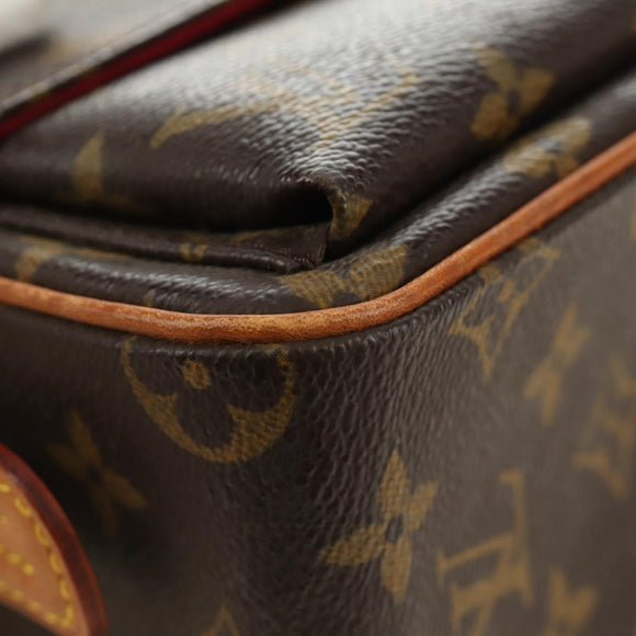 LOUIS VUITTON Monogram Viva Cite MM Shoulder Bag M51164 LV Auth 185101SAV