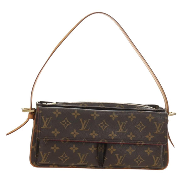 LOUIS VUITTON Monogram Viva Cite MM Shoulder Bag M51164 LV Auth 185101SAV