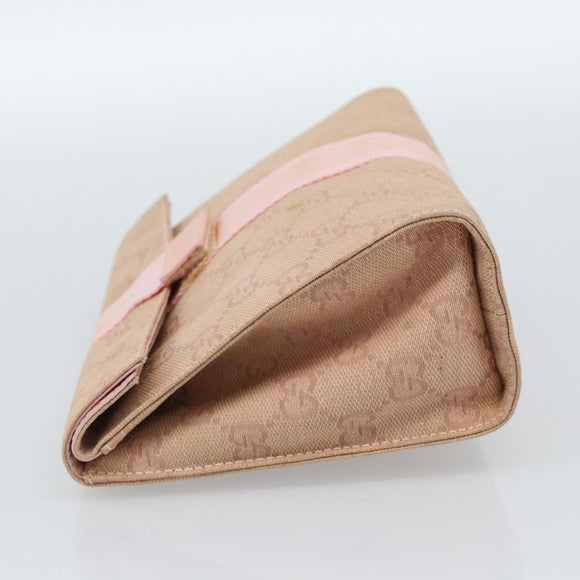 GUCCI GG Canvas Clutch Bag Pink 039 0992 Auth 185104