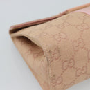 GUCCI GG Canvas Clutch Bag Pink 039 0992 Auth 185104-14