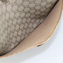 GUCCI GG Plus Supreme Tote Bag PVC Beige Gold Auth 185107-12