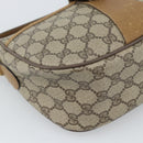 GUCCI GG Supreme Web Sherry Line Bag PVC Beige Gold 89 02 032 Auth 185108-13