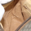 GUCCI GG Supreme Web Sherry Line Bag PVC Beige Gold 89 02 032 Auth 185108-20