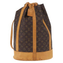 LOUIS VUITTON Monogram Randonnee GM Shoulder Bag M42244 LV Auth 185110-13