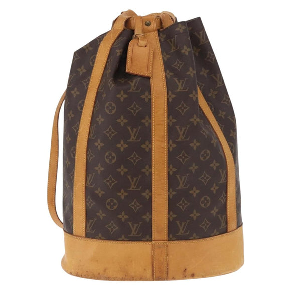 LOUIS VUITTON Monogram Randonnee GM Shoulder Bag M42244 LV Auth 185110