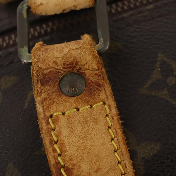 LOUIS VUITTON Monogram Keepall 60 Boston Bag M41422 LV Auth 185112