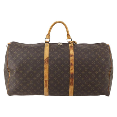 LOUIS VUITTON Monogram Keepall 60 Boston Bag M41422 LV Auth 185112 - 0