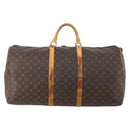 LOUIS VUITTON Monogram Keepall 60 Boston Bag M41422 LV Auth 185112-3