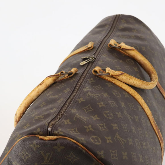 LOUIS VUITTON Monogram Keepall 60 Boston Bag M41422 LV Auth 185112