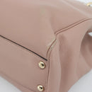 GUCCI Bamboo Hand Bag Leather Beige Gold 336032 Auth 185115A-10