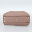 GUCCI Bamboo Hand Bag Leather Beige Gold 336032 Auth 185115A-9