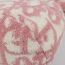 Christian Dior Trotter Canvas Pouch Pile Pink Auth 185119-15